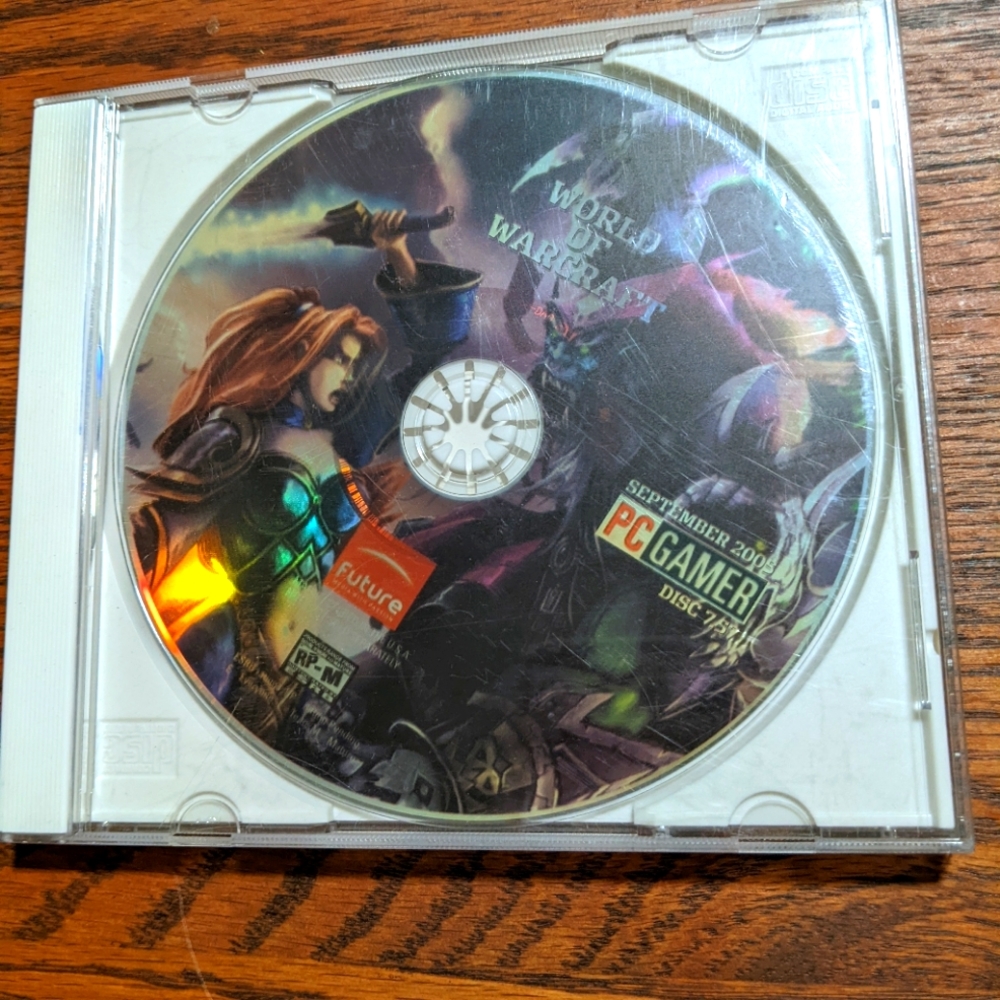 WORLD OF WARCRAFT PC CD-ROM Game